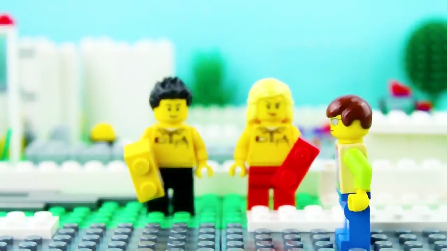 کارتون لگو آجری ها Lego Bricks - قسمت 43 - سقوط شهر جدید